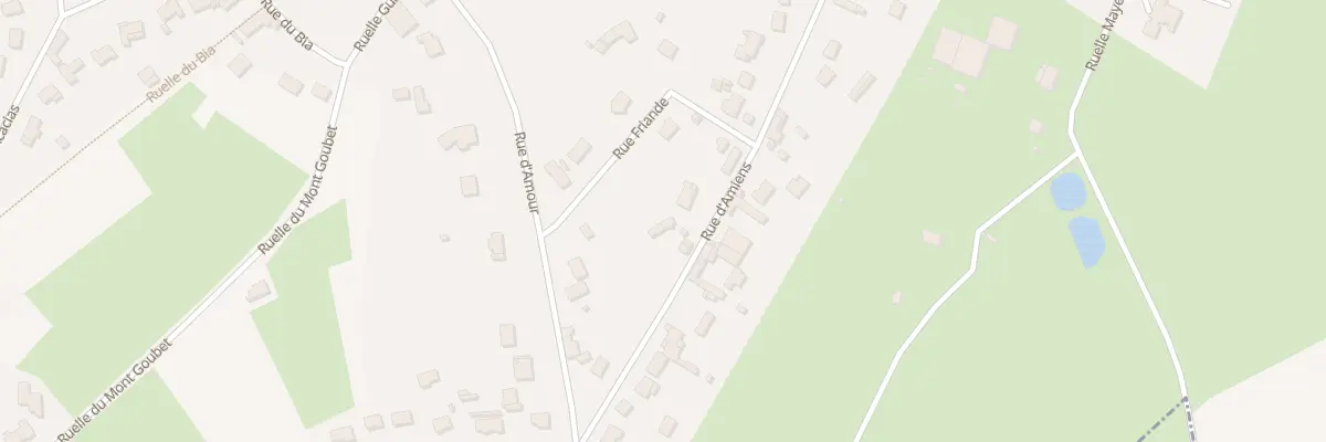 Plan du 40 Rue d’Amiens à Talmas