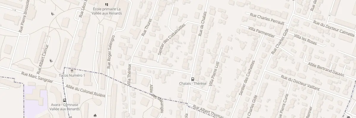 Plan du 176 Rue de Chalais à L’Haÿ-les-Roses