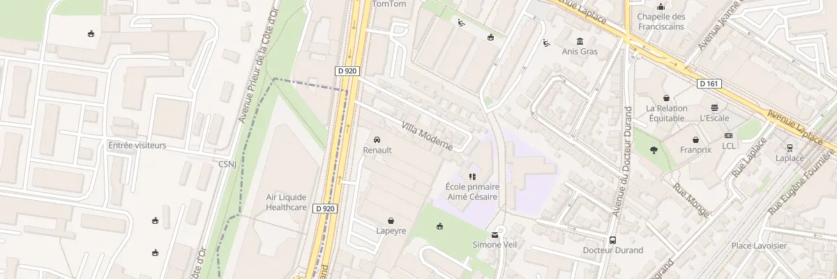 Plan du 14 Vla Moderne à Arcueil