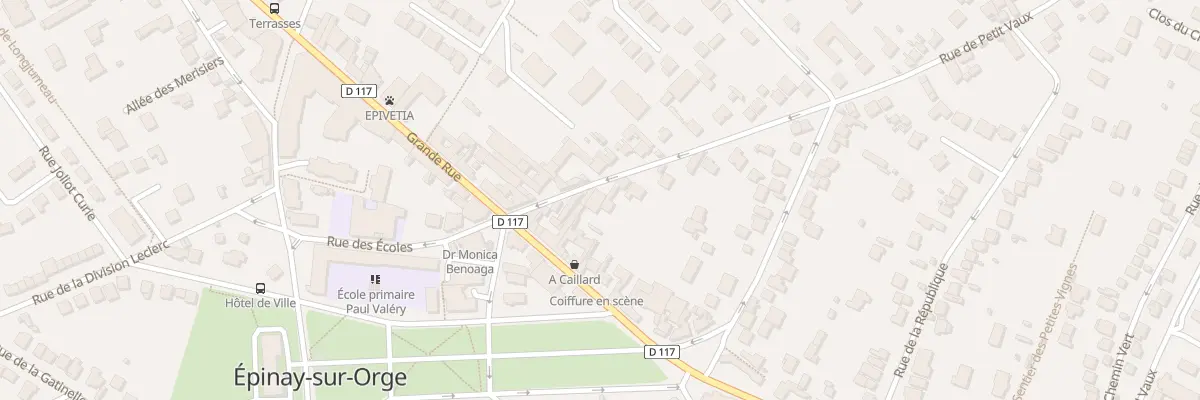 Plan du 10 Rue de Petit Vaux à Épinay-sur-Orge