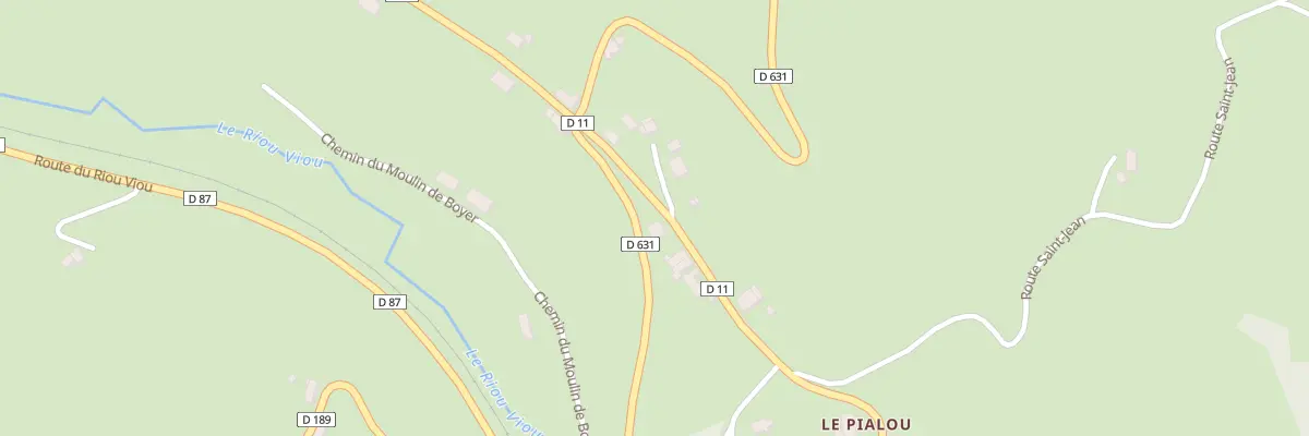 Plan du 2519 Rte des Hospitaliers à Auzits