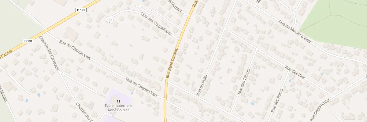 Plan du 34 Rue René Damiot à Cerny