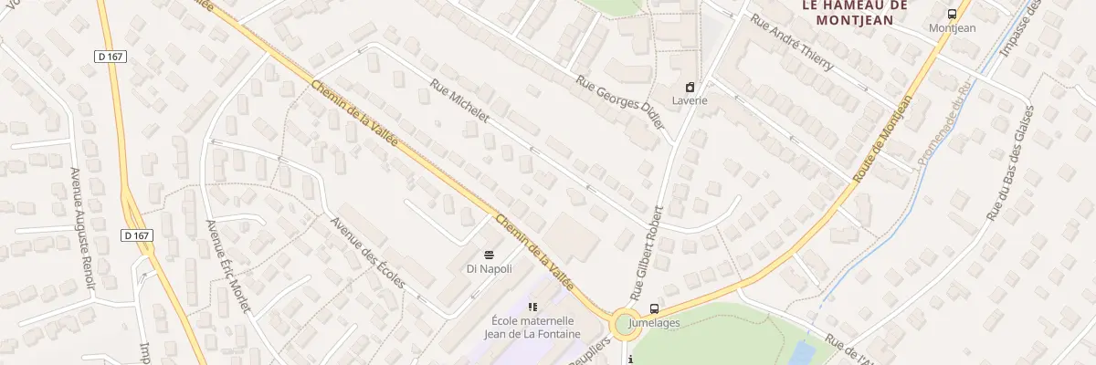 Plan du 11 Rue Michelet à Wissous