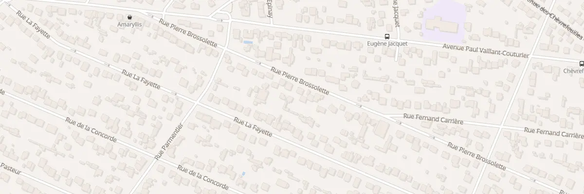 Plan du 50 Rue Pierre Brossolette à Sainte-Geneviève-des-Bois