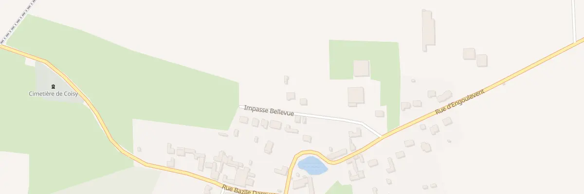 Plan du 6 Imp Bellevue à Coisy