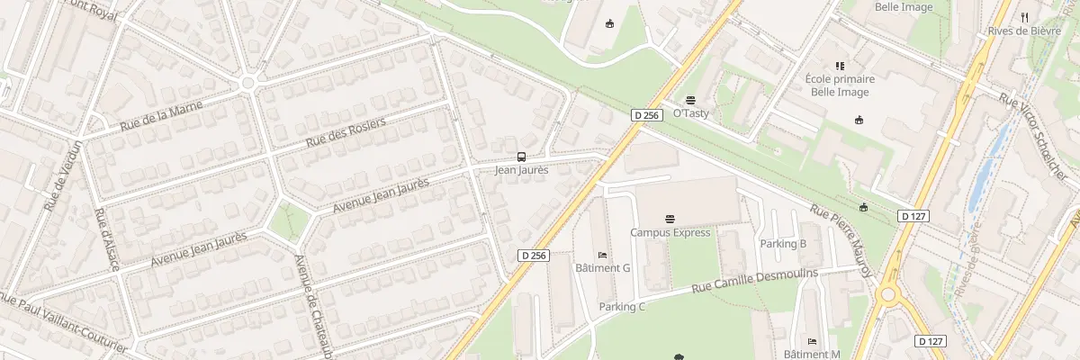 Plan du 7 Av Jean Jaurès à Cachan
