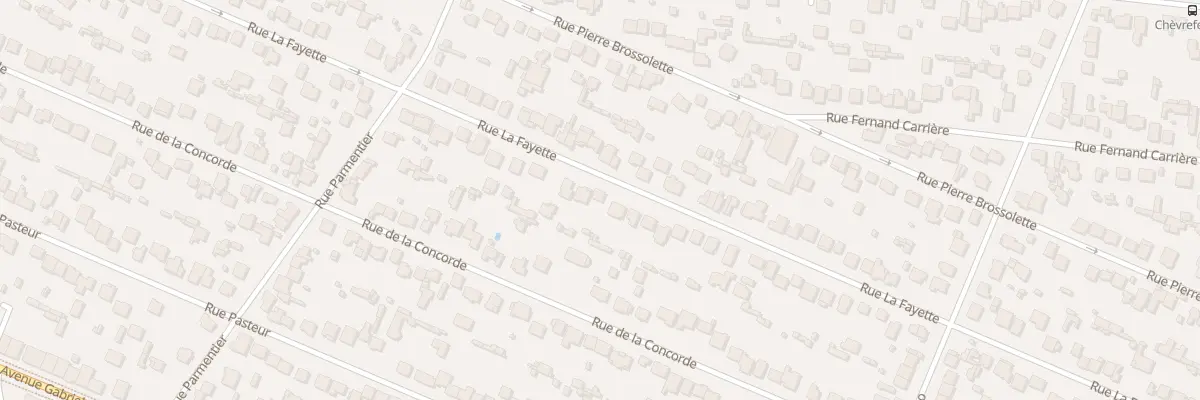 Plan du 94 Rue la Fayette à Sainte-Geneviève-des-Bois