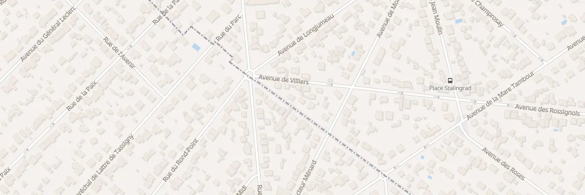 Plan du 66B Av des Chevrefeuilles à Villemoisson-sur-Orge