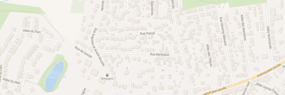 Plan du 16 Rue Berthelot à Domont