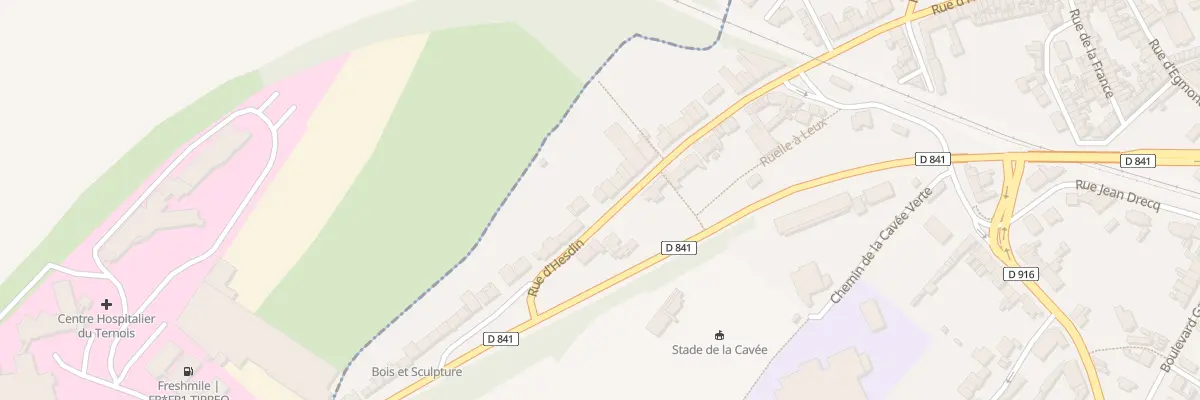Plan du 120 Rue d’Hesdin à Saint-Pol-sur-Ternoise