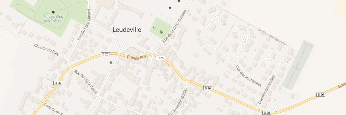 Plan du 15 Grande Rue à Leudeville