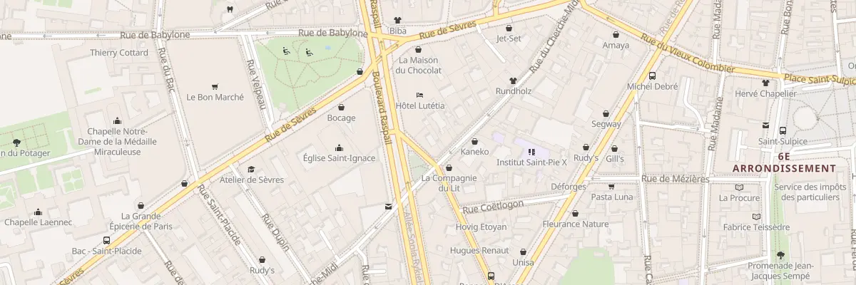 Plan du 1 Pl Alphonse Deville à Paris 6e Arrondissement
