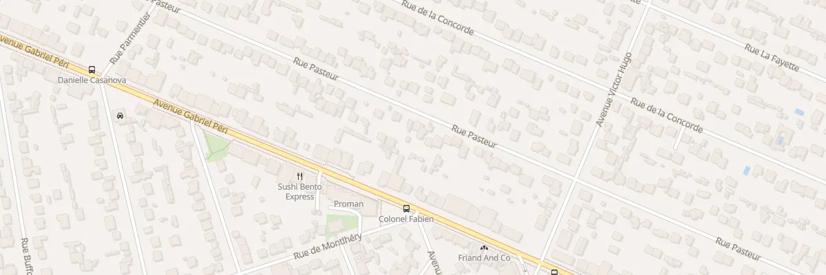 Plan du 114 Rue Pasteur à Sainte-Geneviève-des-Bois