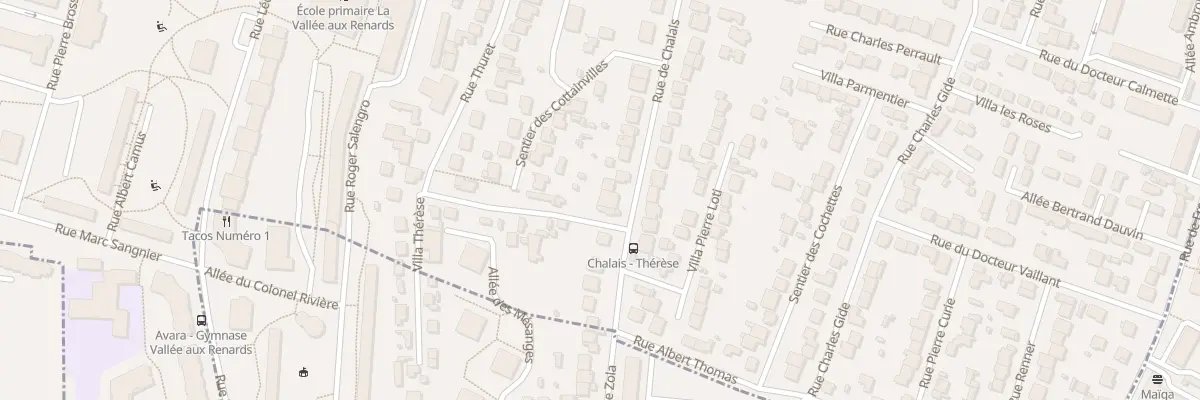 Plan du 178 Rue de Chalais à L’Haÿ-les-Roses