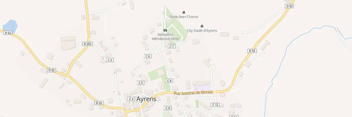 Plan du 5145 Le Bourg à Ayrens