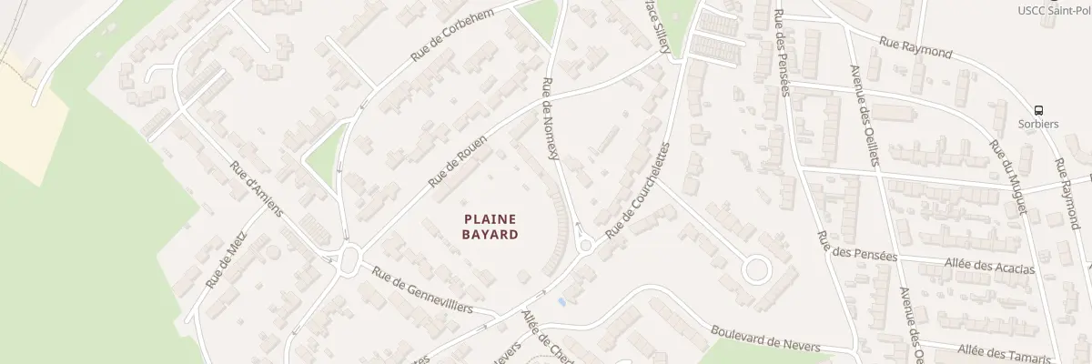 Plan du 1 Rue Nomexy Saint Pol à Dunkerque