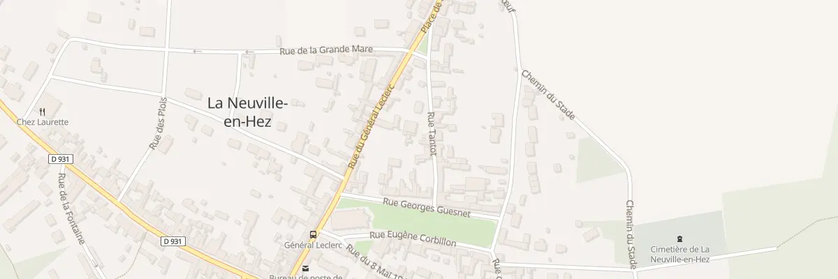 Plan du 3 Rue Tantôt à La Neuville-en-Hez