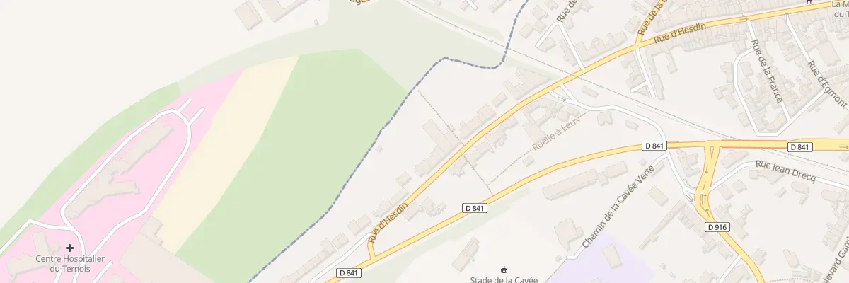 Plan du 114 Rue d’Hesdin à Saint-Pol-sur-Ternoise