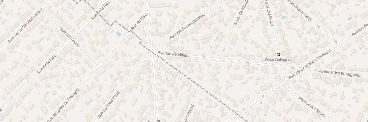Plan du 21 Av de Villiers à Villemoisson-sur-Orge