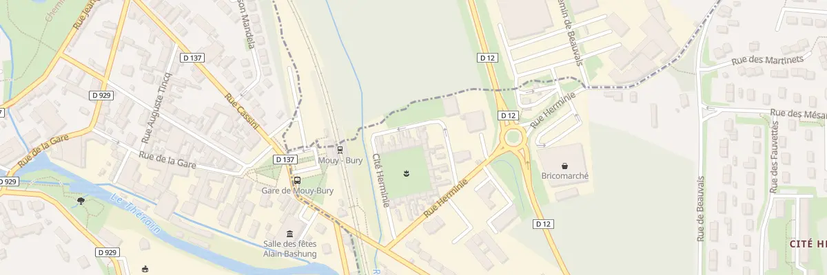 Plan du 18 Cite Herminie à Bury