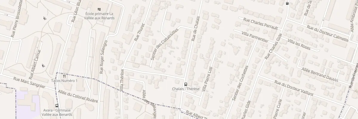 Plan du 172 Rue de Chalais à L’Haÿ-les-Roses