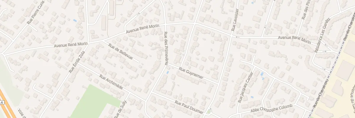 Plan du 43 Rue des Primevères à Morangis