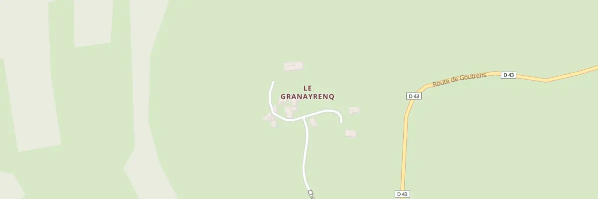Plan du 5321 Le Granayrenq à Rignac