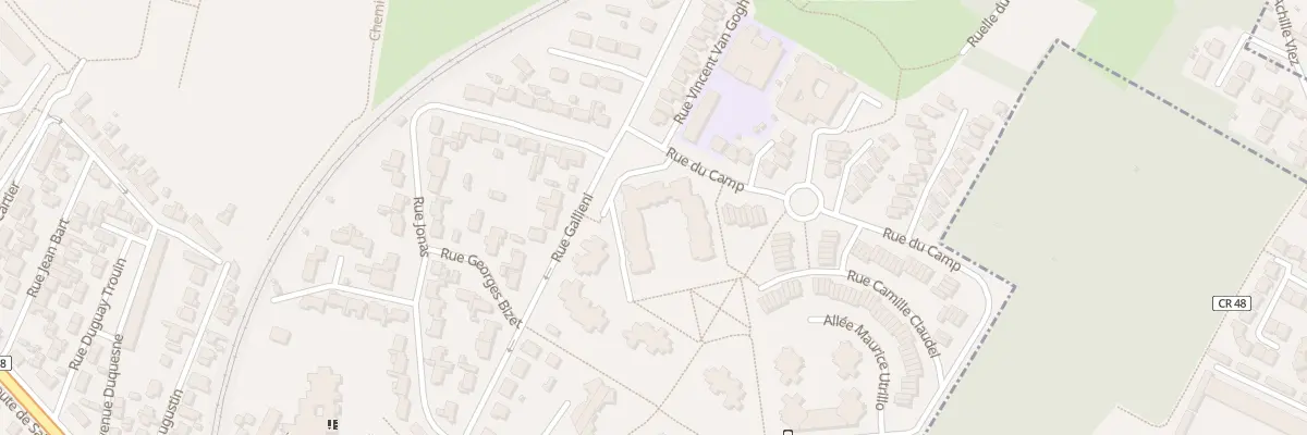 Plan du 60 Rue Galliéni à Deuil-la-Barre