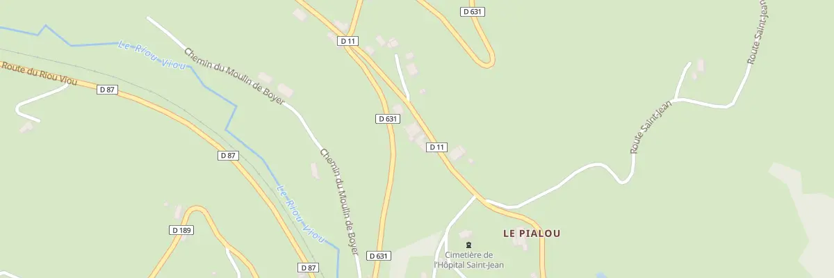 Plan du 2459 Rte des Hospitaliers à Auzits
