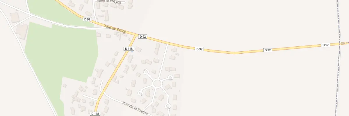 Plan du 2 Rue des Champarts à Crouy-en-Thelle