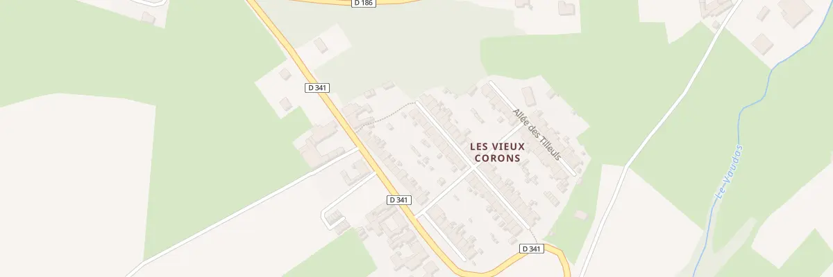Plan du 730 All des Marronniers à Estrée-Blanche
