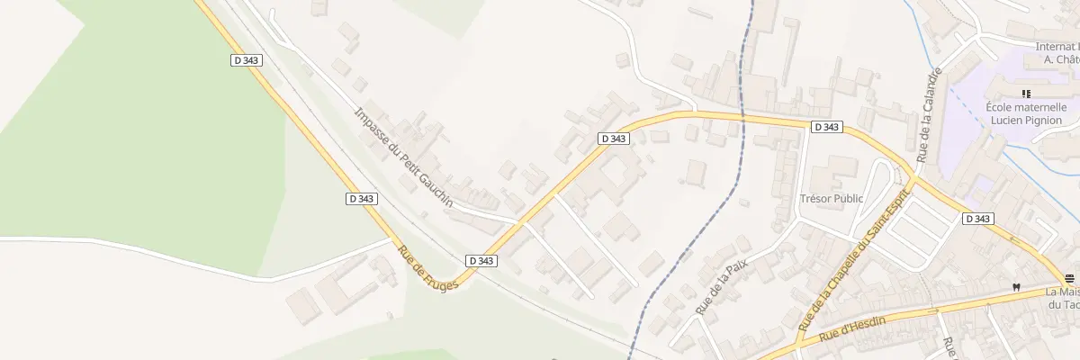 Plan du 189 Rue de Fruges à Gauchin-Verloingt