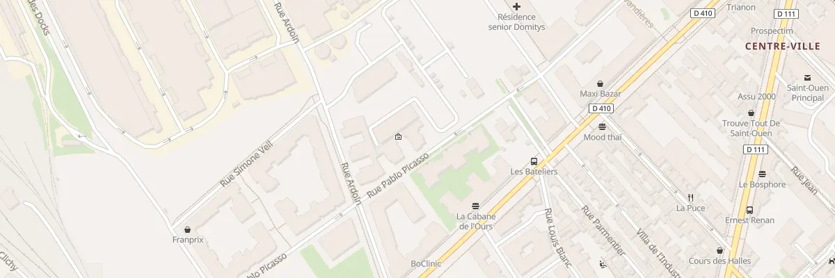 Plan du 32 Rue Pablo Picasso à Saint-Ouen-sur-Seine