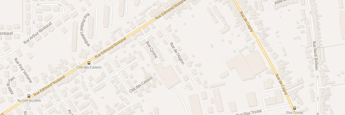 Plan du 12 Rue de l’Aiglon à Amiens