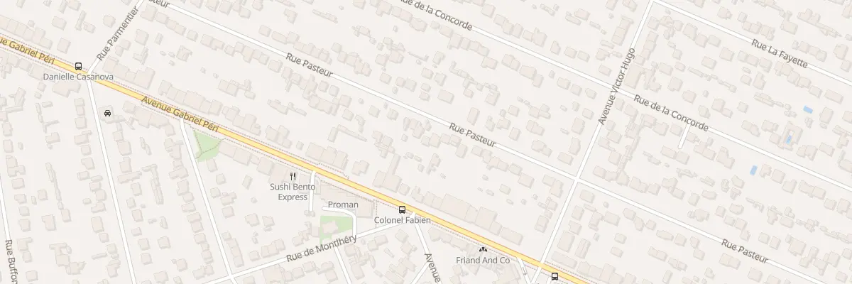 Plan du 118 Rue Pasteur à Sainte-Geneviève-des-Bois