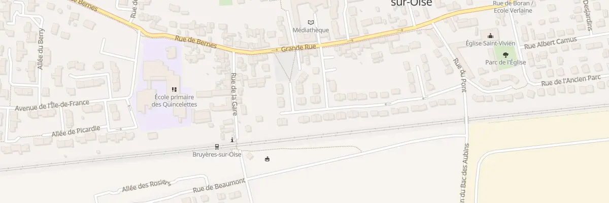 Plan du 24 Rue des Chanceliers de Maupéou à Bruyères-sur-Oise