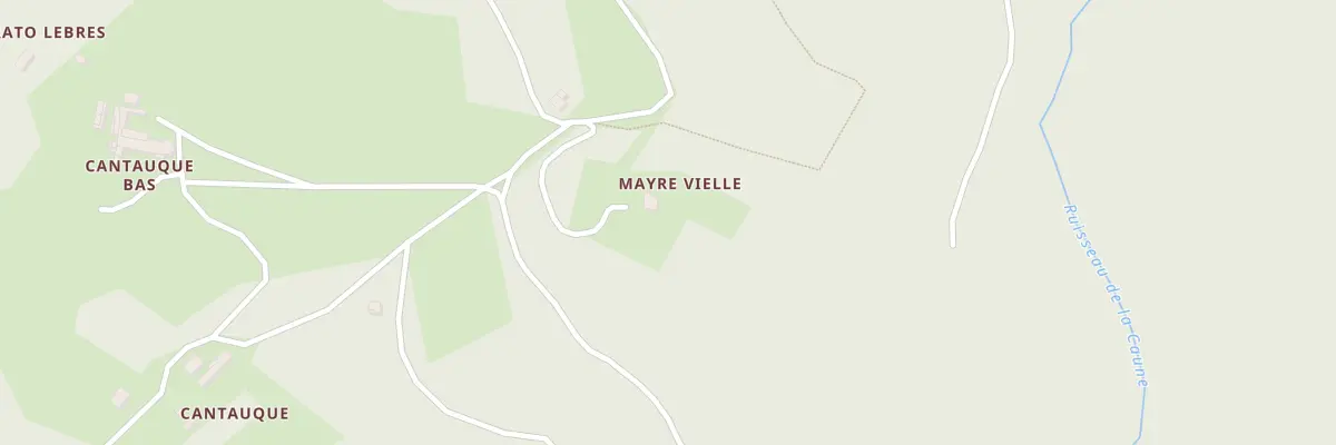 Plan de Mayre Vielle à Villebazy