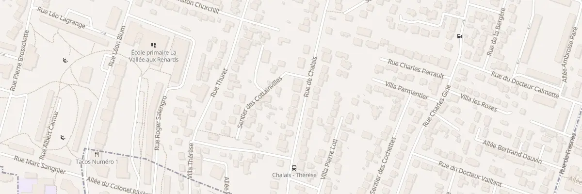 Plan du 162 Rue de Chalais à L’Haÿ-les-Roses