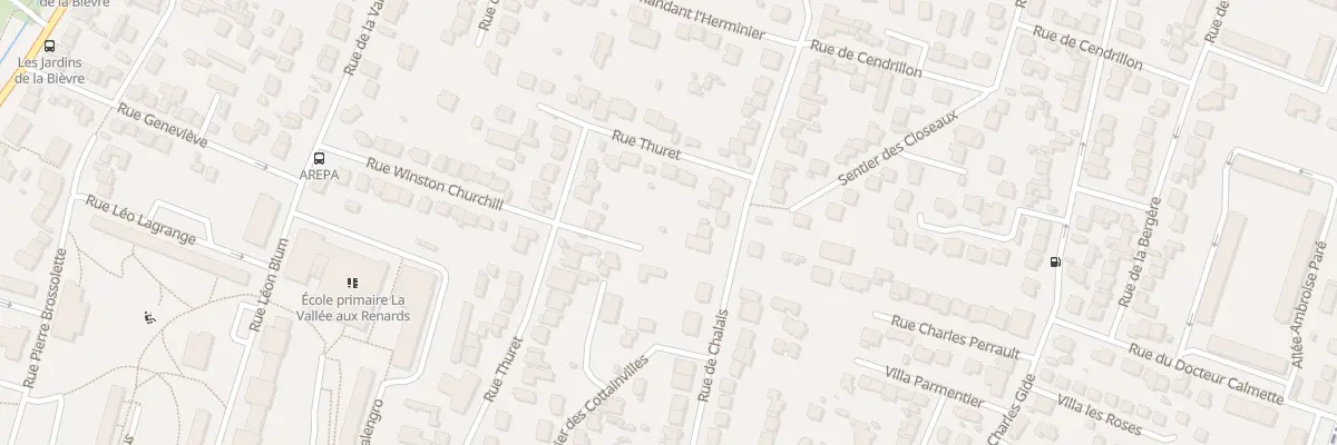 Plan du 138 Rue de Chalais à L’Haÿ-les-Roses