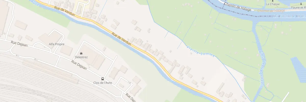 Plan du 503 Rue de Verdun à Amiens