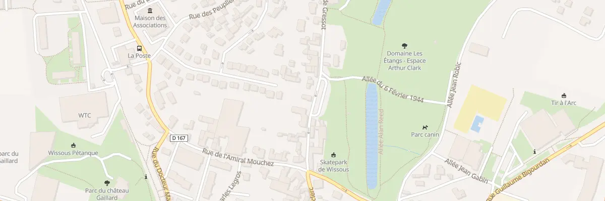 Plan du 23 Rue du Gen de Gressot à Wissous