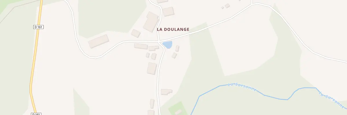 Plan du 1 La Doullange à Saint-Pardoux-le-Neuf