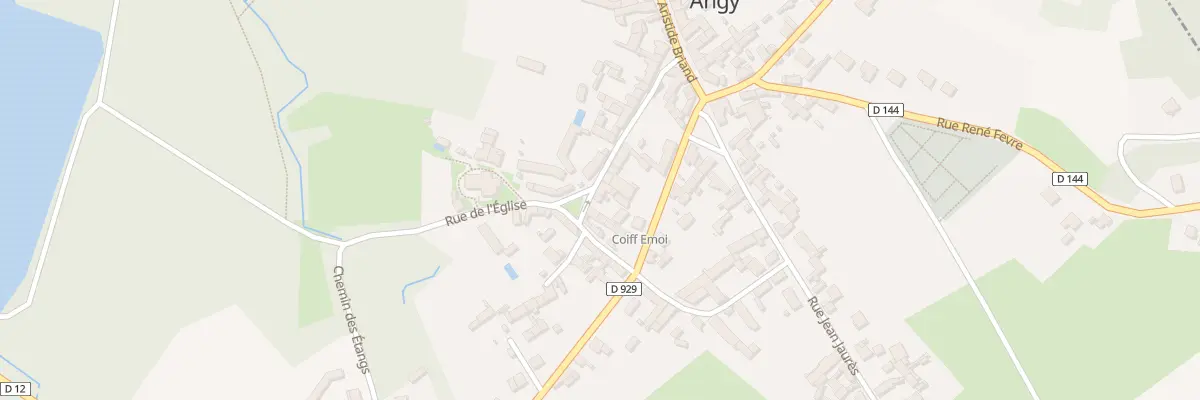 Plan du 131 Rue de l’Eglise à Angy