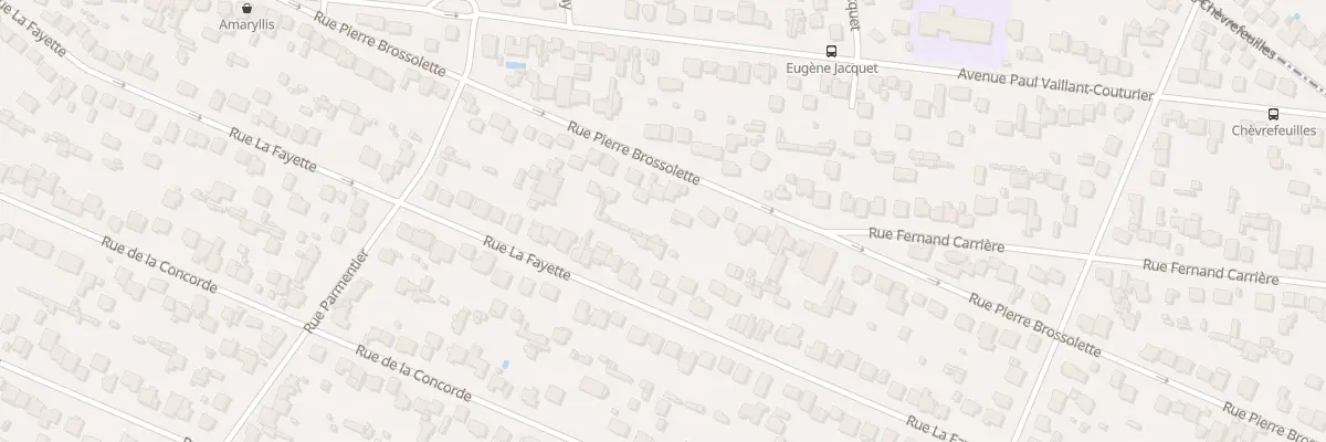 Plan du 58 Rue Pierre Brossolette à Sainte-Geneviève-des-Bois