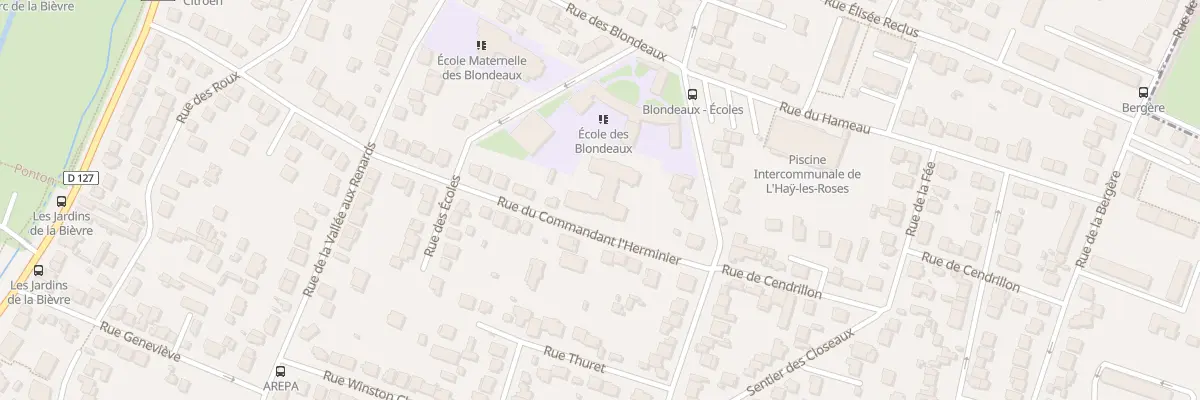 Plan du 20 Rue du Commandant l’Herminier à L’Haÿ-les-Roses