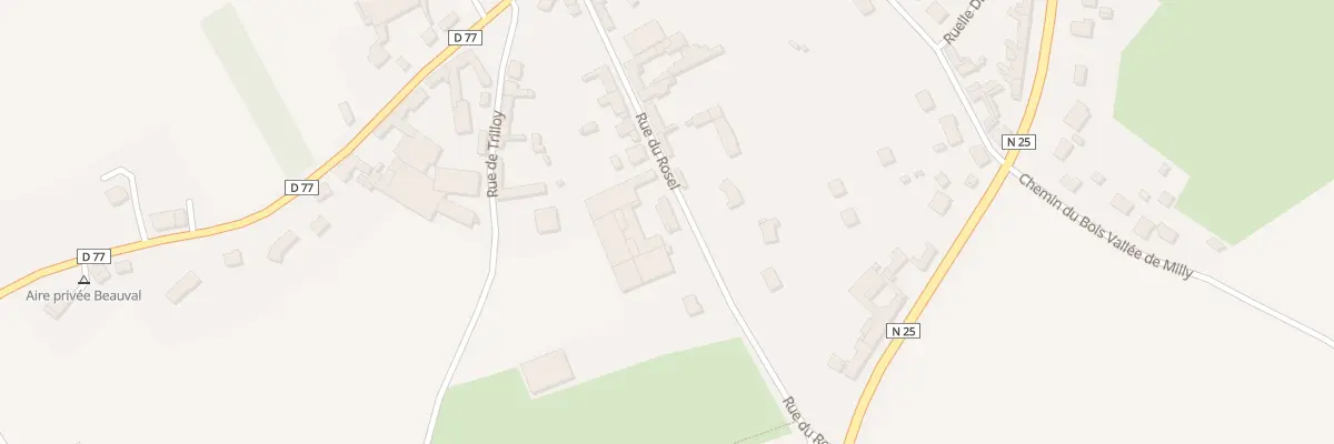 Plan du 16 Rue du Rosel à Beauval