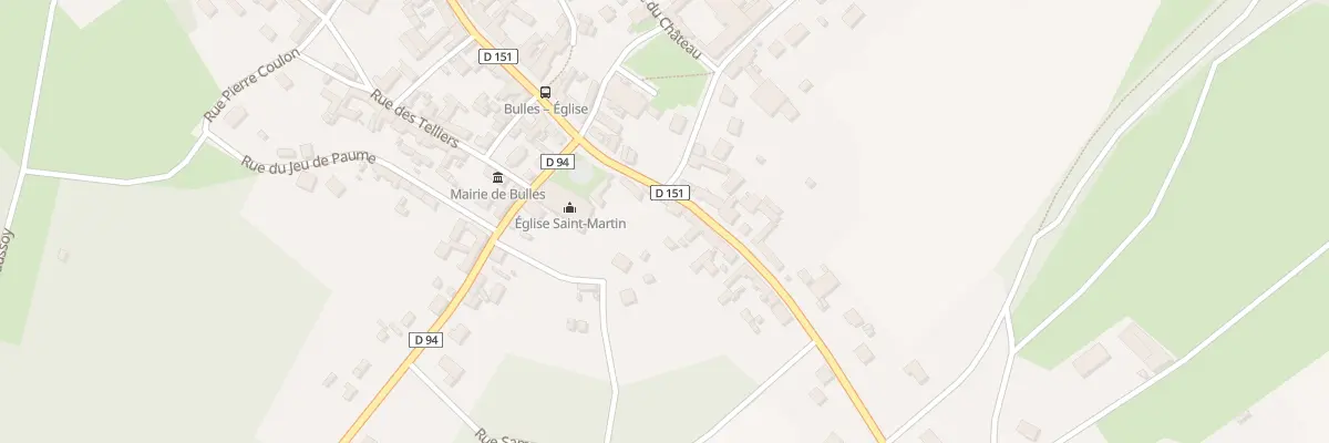 Plan du 5 Rue de Clermont à Bulles