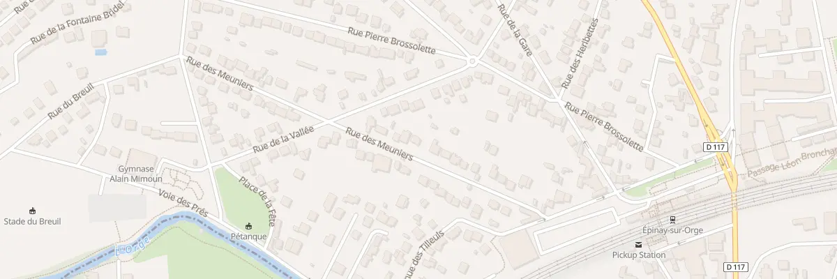 Plan du 32 Rue des Meuniers à Épinay-sur-Orge