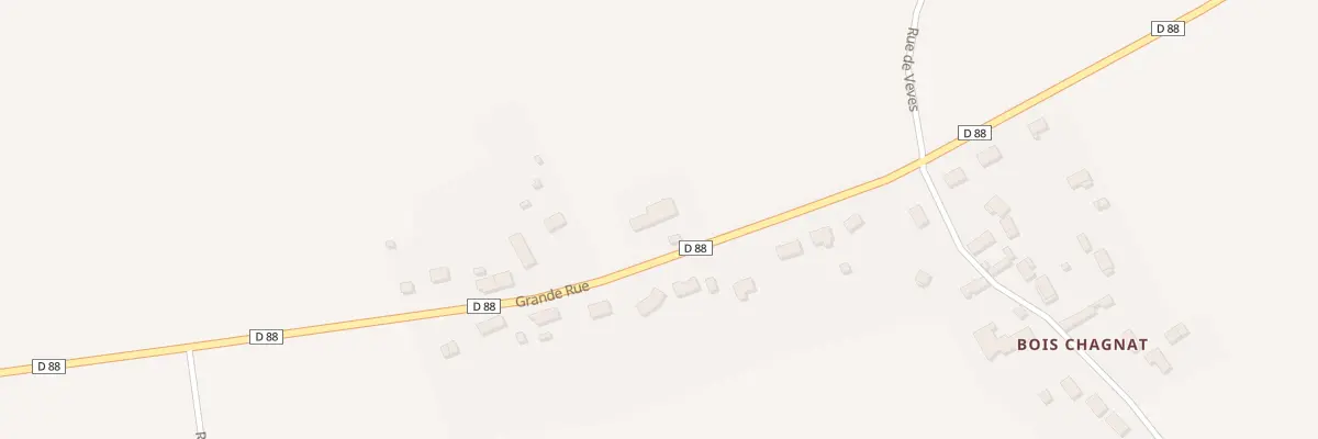 Plan du 42 Rue Grande Rue à Arçay
