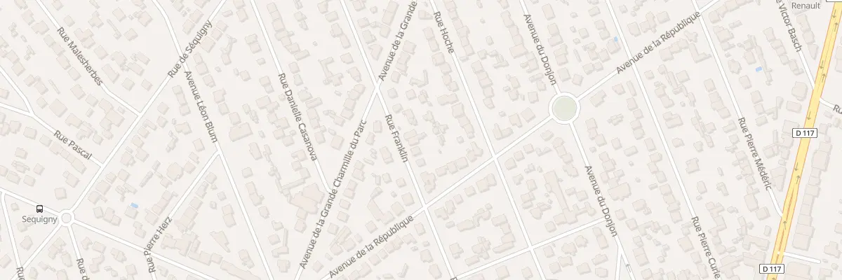 Plan du 97 Rue Franklin à Sainte-Geneviève-des-Bois